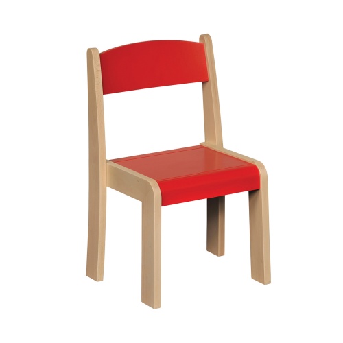 Stackable Chair H350mm (Size 3 - Red)